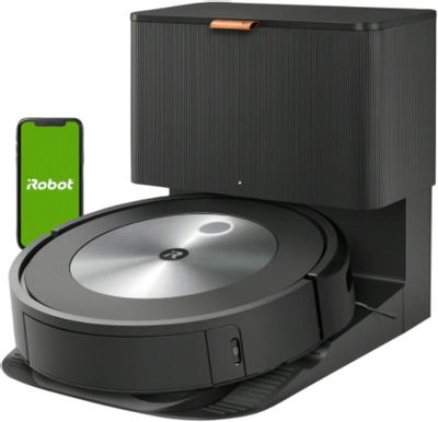 Робот-пылесос iRobot Roomba Combo J7+, 55Вт, черный графит/черный [c755840]