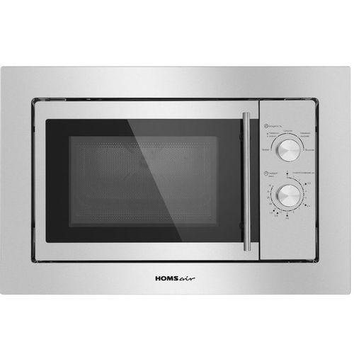 Встраиваемая микроволновая печь HOMSAIR MOB201S, 20л, 800Вт, нержавеющая сталь [ут000010947]