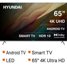Изображение товара 65 Телевизор Hyundai H-LED65BU7009 4K Ultra HD смарт ТВ с Android и HDR