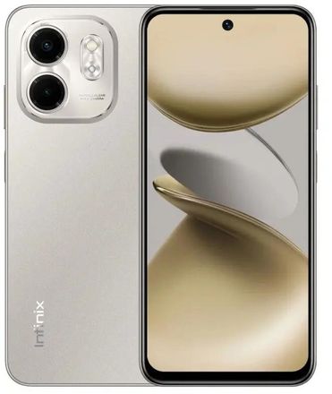 6.7" Смартфон INFINIX Smart 9 4/128Gb, X6532, IPS, 120Гц, 5000мAч, титан