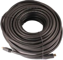 Изображение товара Кабель HDMI WH-111 2.0, 30м, позолота, черный - качественное видео и звук Изображение товара Кабель HDMI WH-111 2.0, 30м, позолота, черный - качественное видео и звук