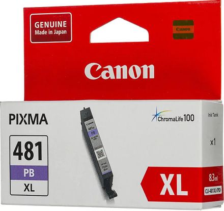 Картридж Canon CLI-481XLPB, фото голубой / 2048C001