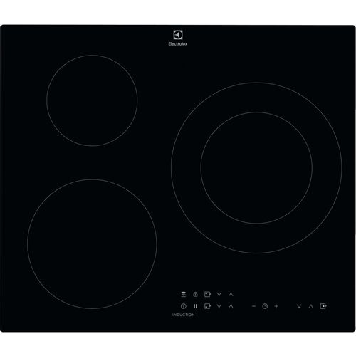 Индукционная варочная поверхность Electrolux LIT60336C, конфорок: 3 шт., стеклокерамика, независимая, черный