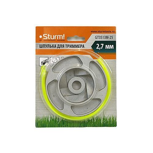 Катушка с леской для триммеров STURM! GT3513M-25, 2.4мм
