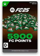 Изображение товара Пополнение игровой валюты EA Sports FC 25 5900 Coins для Xbox СНГ
