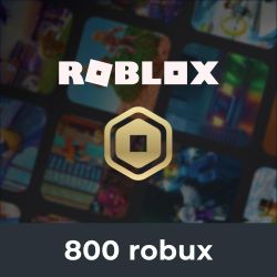 Изображение товара Карта пополнения ROBLOX 800 Robux для региона России Изображение товара Карта пополнения ROBLOX 800 Robux для региона России