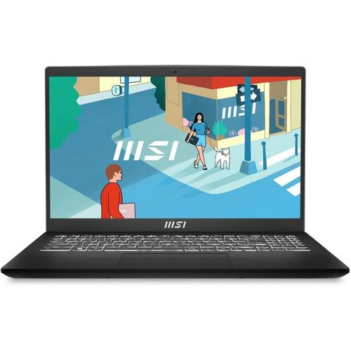Ноутбук MSI Modern 15 H B13M-010US, 15.6", IPS, Intel Core i9 13900H 2.6ГГц, 14-ядерный, 32ГБ DDR4, 1ТБ SSD, Intel Iris Xe graphics, Windows 11 Home, черный [9s7-15h411-018]