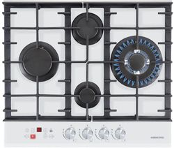 Газовая варочная панель HIBERG VM 6145 W,  белый