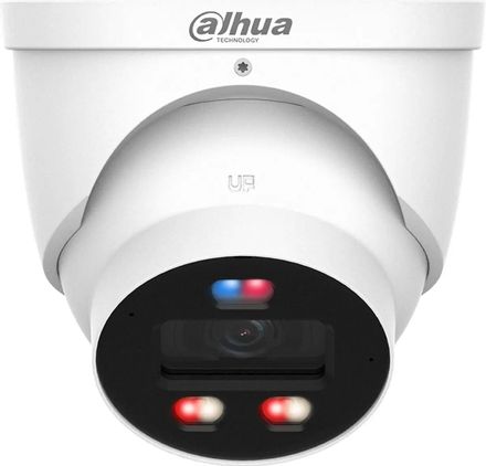 Камера видеонаблюдения IP Dahua DH-IPC-HDW3849HP-AS-PV-0280B-PRO,  3840х2160 pix,  2.8 мм,  белый [dh-ipc-hdw3849hp-as-pv-pro]