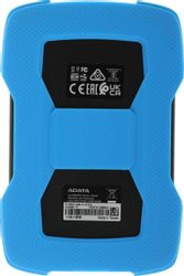1ТБ Внешний диск HDD A-Data DashDrive Durable HD330, USB 3.0, синий