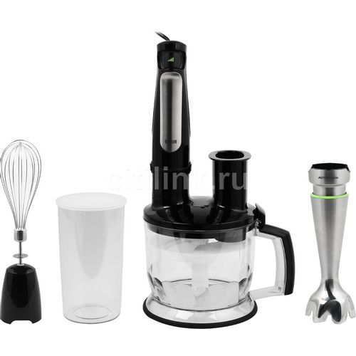 Блендер Braun MQ7075X, погружной, черный
