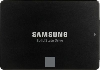 SSD накопитель Samsung 860 EVO MZ-76E1T0BW 1ТБ, 2.5", SATA III,  SATA
