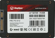 SSD накопитель KINGSPEC P3-512 512ГБ