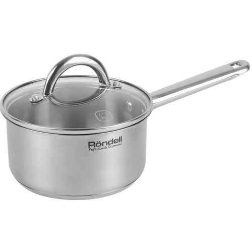 Ковш Rondell Point RDS-1309, 1.4л, с крышкой, стальной