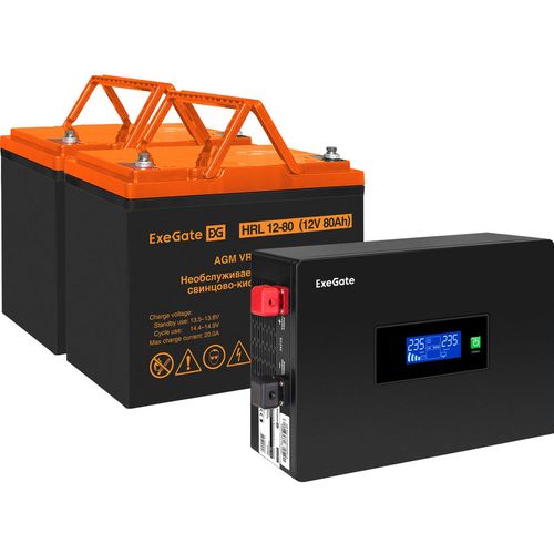 ИБП EXEGATE IdealSine SR-1500.LCD.2SH, 1500ВA [ex297439rus]