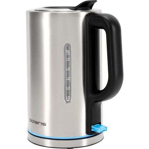 Чайник электрический Polaris PWK 0712CA, 1.7л, металл/пластик