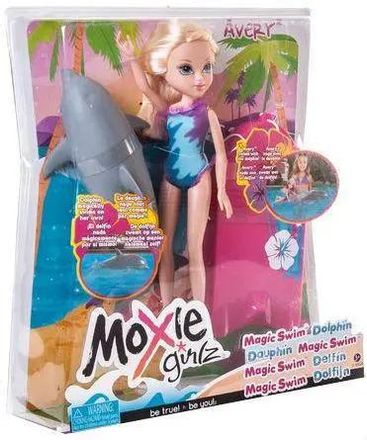 Кукла Moxie Эйвери с дельфином (503125) ПВХ (3+)