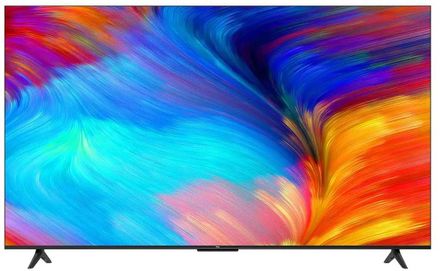 55" Телевизор TCL 55P637 4K Ultra HD, СМАРТ ТВ, Google TV, черный