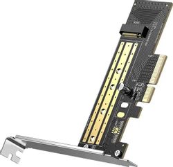 Изображение товара Адаптер для SSD UGREEN CM302 M.2 PCI-E 3.0X черный Изображение товара Адаптер для SSD UGREEN CM302 M.2 PCI-E 3.0X черный