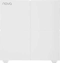 Бесшовный Mesh роутер TENDA Nova MW6, Wi-Fi 5, AC1200, 1 LAN, белый, 3 шт. в комплекте