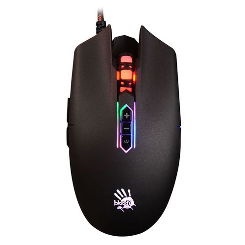Мышь проводная A4TECH Bloody Q80, игровая, оптическая, USB, 6200dpi, черный [q80 black]