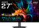 Изображение товара 27" Монитор Gigabyte MO27Q28G,  2560x1440,  WOLED,  280Гц,  2хHDMI,  1хDP,  черный [20vm0-mo27q28bk-1ekr]