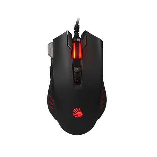 Мышь проводная A4TECH Bloody V9M, игровая, оптическая, USB, 6200dpi, черный