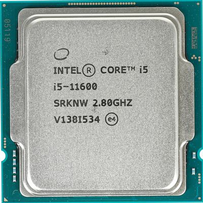 Процессор Intel Core i5 11600, LGA 1200, OEM [cm8070804491513 srknw ...