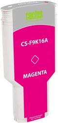Картридж Cactus CS-F9K16A, пурпурный