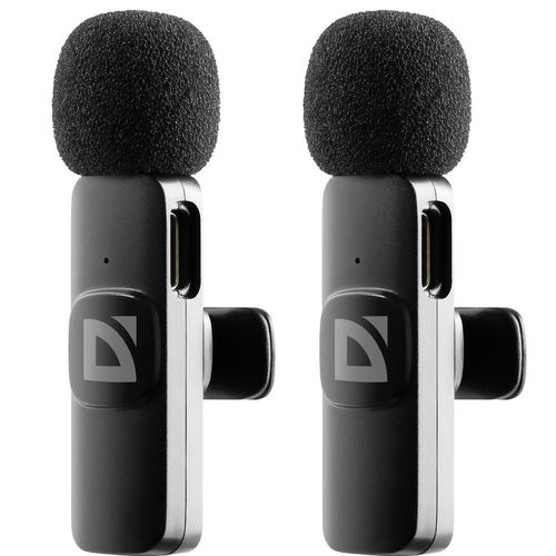 Микрофон Defender Talky-138 wrls, черный [64138]