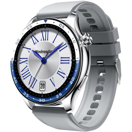 Смарт-часы TECNO Watch 4, 1.39", серый/серебристый