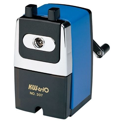 Точилка для карандашей KW-Trio 307A механическая, ассорти
