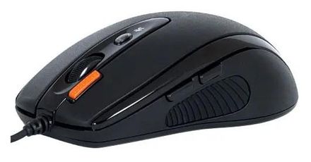 Мышь проводная A4Tech X-710BH, игровая, оптическая, USB, 2000dpi, черный