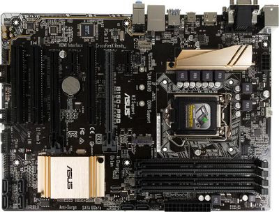ASUS B150 PRO LGA 1151 Intel B150 ATX Ret 356023