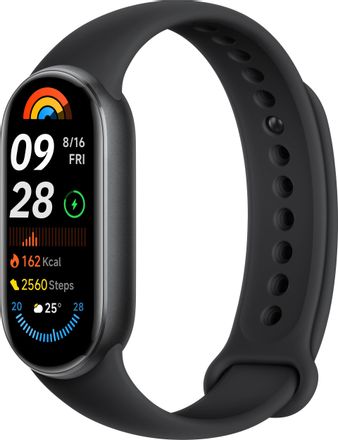Фитнес-трекер Xiaomi Smart Band 9 1.62",  черный, черный [bhr8337gl]