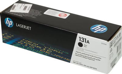 Обзор товара картридж HP 131A, черный / CF210A (714445) в интернет ...
