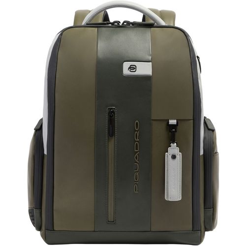 Рюкзак Piquadro Urban CA7165UB00/VEGR хаки натуральная кожа — цена и наличие Рюкзак Piquadro Urban CA7165UB00/VEGR хаки натуральная кожа