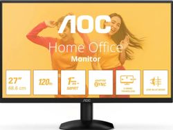 Изображение товара 27" Монитор AOC 27B35HM, 1920x1080, VA, 100Гц, 1хHDMI, черный Изображение товара 27" Монитор AOC 27B35HM, 1920x1080, VA, 100Гц, 1хHDMI, черный