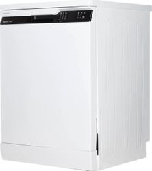 Посудомоечная машина GRUNDIG GNFP3551W, полноразмерная, напольная, 59.8см, загрузка 15 комплектов, белая(мех.повреждения)