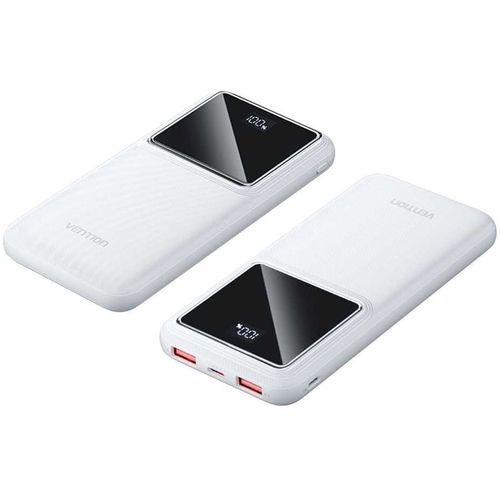 Внешний аккумулятор (Power Bank) VENTION FHKW0, 10000мAч, белый
