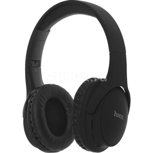 Наушники Hoco Mighty W40, Bluetooth, накладные, черный