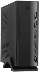 Корпус mATX EXEGATE MI-208-M400,  черный