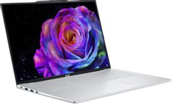 Ноутбук Acer Swift Air 16 SFA16-61M-R8TC, 16", OLED, AMD Ryzen AI 5 330, 4-ядерный, 16ГБ LPDDR5, 1ТБ SSD, AMD Radeon 820M, серебристый
