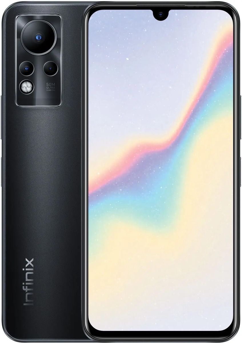 Смартфон INFINIX Note 11 6/128Gb, X663B, черный – купить в Ситилинк |  1722684