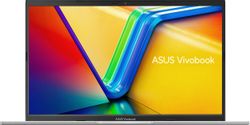 Ноутбук ASUS Vivobook 15 X1502VA-BQ490, 15.6", IPS, Intel Core i7 13620H, 10-ядерный, 16ГБ DDR4, 512ГБ SSD,  Intel UHD Graphics,  серебристый
