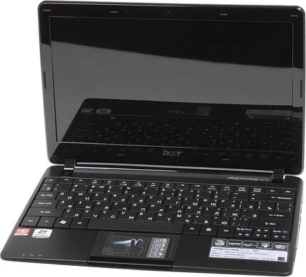Нетбук Acer AO722-C68kk 11.6", AMD Fusion C-60 1ГГц, 2-ядерный, 2ГБ DDR3, 320ГБ,  AMD Radeon  HD 6290M, Windows 7 Starter, черный [lu.sft08.030]