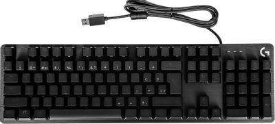 Клавиатура Logitech G413 SE,  USB, заводское нанесение кириллицы, черный [920-010438]