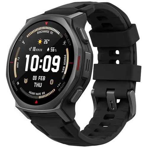 Смарт-часы AMAZFIT T-rex 3 Pro A2549, 44мм, 1.32", черный