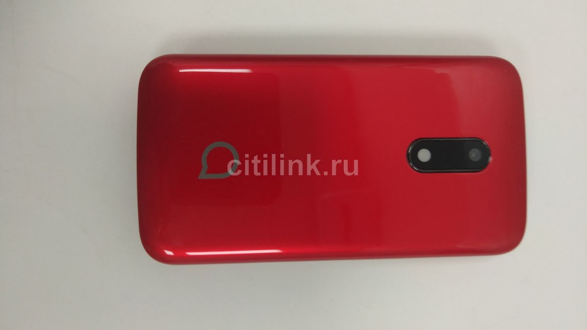 Сотовый телефон Alcatel 3025X, красный(Б/У) – купить в Ситилинк | M00197791