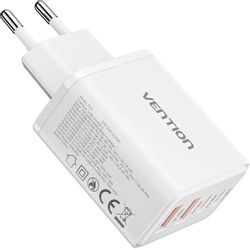 Сетевое зарядное устройство VENTION FCHW0-EU, белый